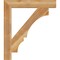 Ekena Millwork Balboa Block Rough Sawn Bracket, Western Red Cedar, 4"W x 28"D x 32"H BKT04X28X32BOA05RWR - alternate 2